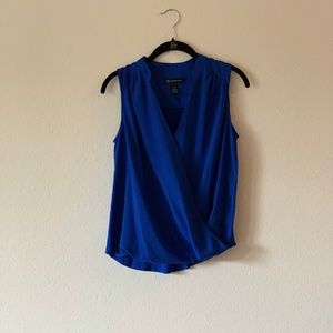 INC International Concepts Blue Top
